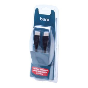  Кабель аудио-видео Buro BHP RET HDMI18 HDMI (m)/HDMI (m) 1.8м черный 