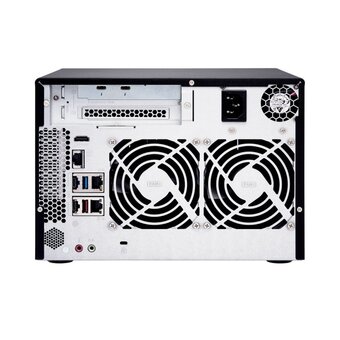  Сетевое хранилище NAS Qnap Original TVS-672XT-I3-8G 6-bay настольный Core i3 8100T 