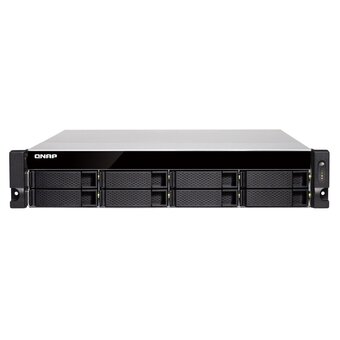  Сетевое хранилище NAS Qnap TS-883XU-RP-E2124-8G 8-bay стоечный Xeon E-2124 