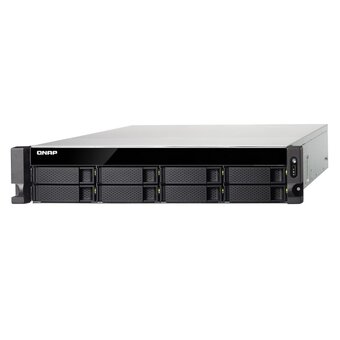  Сетевое хранилище NAS Qnap TS-883XU-RP-E2124-8G 8-bay стоечный Xeon E-2124 