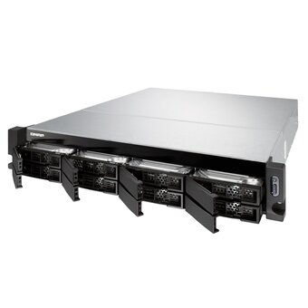  Сетевое хранилище NAS Qnap TS-883XU-RP-E2124-8G 8-bay стоечный Xeon E-2124 