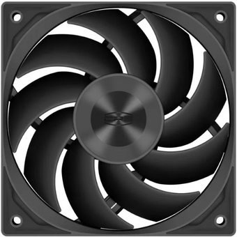  Вентилятор PCCooler F5R120 BK (F5R120-BKNT1-GL) 120x120x25мм (4pin PWM, 500-2200 об/мин) 