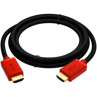  Кабель Greenconnect GCR-HM450-2.0m HDMI 1.4 OD7.3mm 30/30 AWG 3D 4K 2.0m черный 