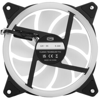  Комплект вентиляторов (3шт.) PCCooler F3 T120 ARGB BK (F3-T120BKAM3-GL) 120x120x25мм (4pin PWM + 3pin ARGB, 500-1800 об/мин) 
