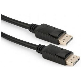  Кабель Bion BXP-CC-DP-018 DisplayPort v1.2, 20M/20M, 3840x2160, экран, 1,8м, черный 