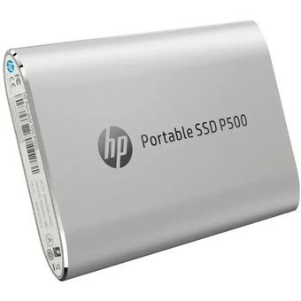  Внешний SSD HP P500 1.0TB Silver (1F5P7AA#ABB) (USB 3.2 Gen2 Type-C, up to 420/420Mbs, 500TBW, 79х54х10, 45g) 