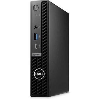  Неттоп DELL Optiplex 7020 (7020-1860) Intel Core 300T, DDR5 8ГБ, 256ГБ(SSD), Intel UHD Graphics 710, Linux Ubuntu, черный 