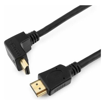  Кабель Gembird/Cablexpert CC-HDMI490-15 HDMI v1.4 19M/19M углов. разъем 4.5м черный 
