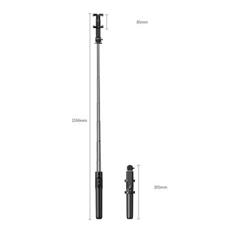  Трипод Ugreen LP586 (15062) Bluetooth 1.5m Black 