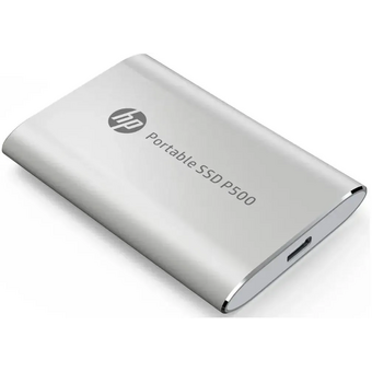  Внешний SSD HP P500 1.0TB Silver (1F5P7AA#ABB) (USB 3.2 Gen2 Type-C, up to 420/420Mbs, 500TBW, 79х54х10, 45g) 