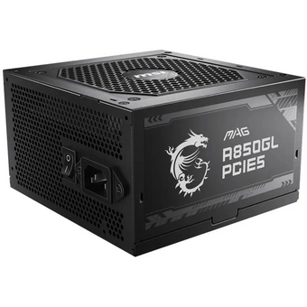  Блок питания MSI MAG A850GL PCIE5 (306-7ZP8A11-CE0), 850W, 80+ Gold, полностью модульный, ATX 3.0, PCIE5 