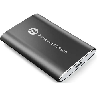  Внешний SSD HP P500 500GB Black (7NL53AA#ABB) (USB 3.2 Gen2 Type-C, up to 370/200Mbs, 300TBW, 79х54х10, 45g) 