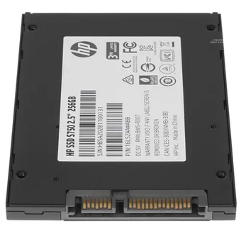  SSD HP S750 256Gb (16L52AA#ABB) 2.5" (SATA3, up to 560/520MBs, 3D NAND, 160TBW) 