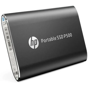  Внешний SSD HP P500 500GB Black (7NL53AA#ABB) (USB 3.2 Gen2 Type-C, up to 370/200Mbs, 300TBW, 79х54х10, 45g) 