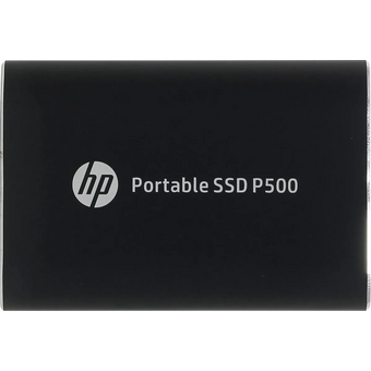  Внешний SSD HP P500 500GB Black (7NL53AA#ABB) (USB 3.2 Gen2 Type-C, up to 370/200Mbs, 300TBW, 79х54х10, 45g) 