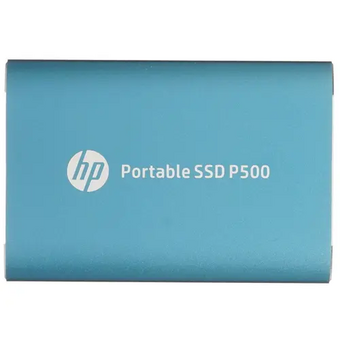 Внешний SSD HP P500 1.0TB Blue (1F5P6AA#ABB) (USB 3.2 Gen2 Type-C, up to 420/420Mbs, 500TBW, 79х54х10, 45g) 