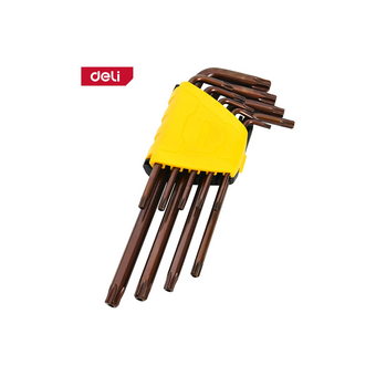  Набор ключей Torx Deli DL230707G 9 шт 