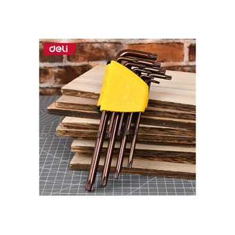  Набор ключей Torx Deli DL230707G 9 шт 
