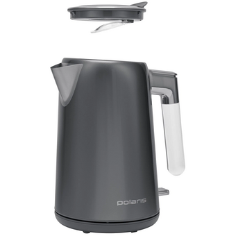  Электрочайник Polaris PWK 1746CA Water Way Pro серый 