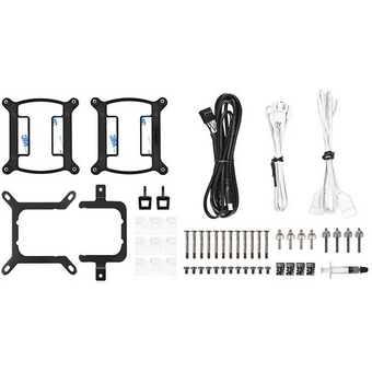  СВО Thermaltake TH420 V2 Ultra Snow Edition ARGB (CL-W407-PL14SW-A) Soc-AM5/AM4/1151/1200/1700 белый 4-pin 34.7dB Al+Cu LCD Ret 