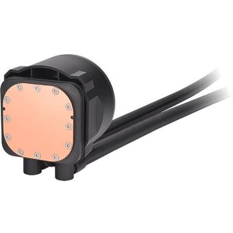  СВО Thermaltake Toughliquid 420 Ex Pro ARGB (CL-W401-PL14BL-A) Soc-AM5/AM4/1151/1200/1700 черный 4-pin 31.6dB Al+Cu Ret 