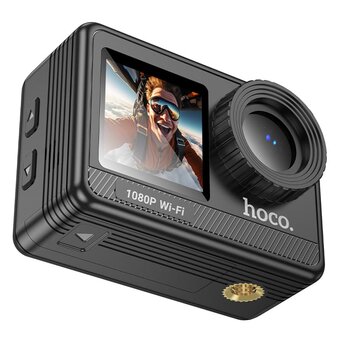  Спортивная камера HOCO DV103 Dual color screen sports camera black 