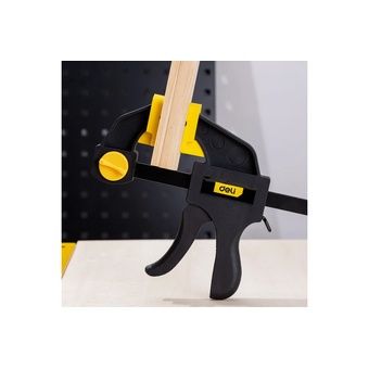  Струбцина Deli DL110106 пистолетная быстрозажимная 