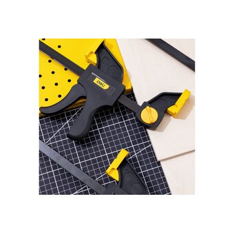  Струбцина Deli DL110106 пистолетная быстрозажимная 