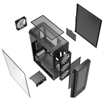  Корпус XPG Valor Air Plus (VALORAIRPLUSMTA-BKCWW) 