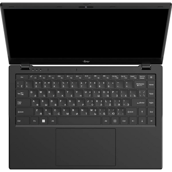  Ноутбук iRU Planio 14ING (2058899) 14", IPS, Intel N100 0.8ГГц, 4 ядра, 8ГБ 512ГБ SSD, Intel Iris Xe graphics, Free DOS, черный 