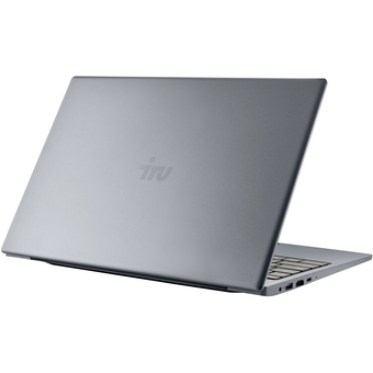  Ноутбук iRU Tactio 14ALH (2058889) 14", IPS, Intel Core i3 1215U 1.2ГГц, 6 ядер, 16ГБ 512ГБ SSD, Intel Iris Xe graphics, Free DOS, серый 