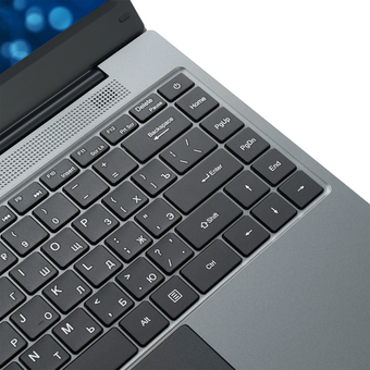  Ноутбук iRU Tactio 14ALH (2058889) 14", IPS, Intel Core i3 1215U 1.2ГГц, 6 ядер, 16ГБ 512ГБ SSD, Intel Iris Xe graphics, Free DOS, серый 