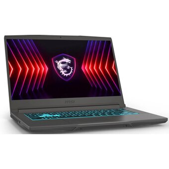  Ноутбук MSI Thin 15 B13BVE-1451US (9S7-16R831-1451) 15.6", IPS, Intel Core i5 13420H 2.1ГГц, 8 ядер, 16ГБ 512ГБ SSD, GeForce RTX 4050 W11H серый 