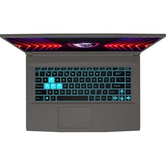  Ноутбук MSI Thin 15 B13BVE-1451US (9S7-16R831-1451) 15.6", IPS, Intel Core i5 13420H 2.1ГГц, 8 ядер, 16ГБ 512ГБ SSD, GeForce RTX 4050 W11H серый 