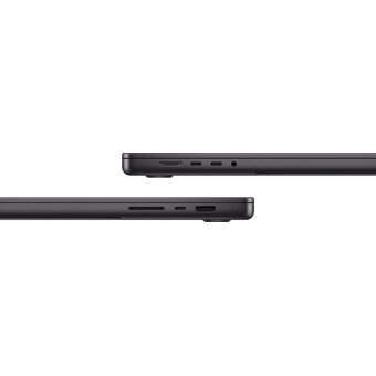  Ноутбук Apple MacBook Pro A3403 (MX2X3HN/A) 16.2", Retina XDR, Apple M4 Pro 14 core 4ГГц, 14 ядра, 24ГБ 512ГБ SSD, Mac OS, черный космос 