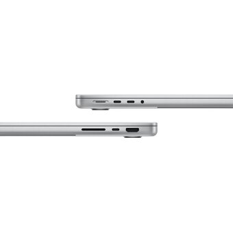  Ноутбук Apple MacBook Pro A3112 (MW2W3HN/A) 14.2", Retina XDR, Apple M4 10 core 4ГГц, 10 ядер, 16ГБ 512ГБ SSD, Mac OS, серебристый 