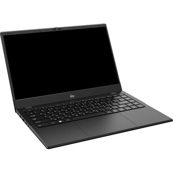  Ноутбук iRU Planio 14ING (2058899) 14", IPS, Intel N100 0.8ГГц, 4 ядра, 8ГБ 512ГБ SSD, Intel Iris Xe graphics, Free DOS, черный 