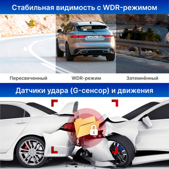  Видеорегистратор с радар-детектором TrendVision Combo F10 (TVCF10) GPS Глонасс 