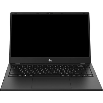 Ноутбук iRU Planio 14ING (2058899) 14", IPS, Intel N100 0.8ГГц, 4 ядра, 8ГБ 512ГБ SSD, Intel Iris Xe graphics, Free DOS, черный 