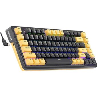  Клавиатура REDRAGON ELF Pro 71664 фиолет-желтый 