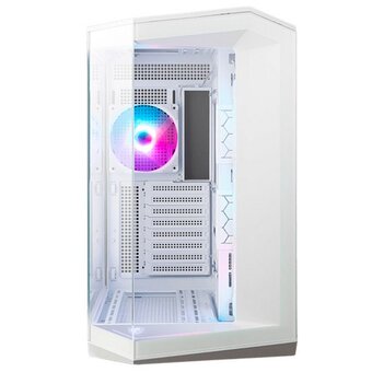  Корпус MSI Mag Pano 100R PZ (306-7G26W22-HH9) White , MidTower, ATX, 2xUSB 3.2 Gen 1, 1xUSB 3.2 Gen2 Type-C, 3x120mm ARGB Reverse Blade Fan 