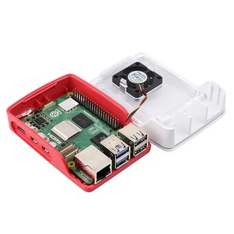  Корпус ACD RA795 пластиковый для Raspberry Pi 5 c активным вентилятором 
