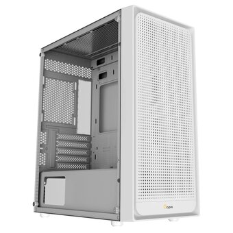  Корпус Ocypus Gamma C50 WH (Gamma-C50-WHG000XX-GL) mATX / win / white / no PSU / Tempered Glass 