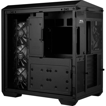  Корпус MSI Mag Pano 100R PZ (306-7G26R21-HH9), MidTower, ATX, 2xUSB 3.2 Gen 1, 1xUSB 3.2 Gen2 Type-C, 3x120mm ARGB Reverse Blade Fan, 1x120mm ARGB Fan 