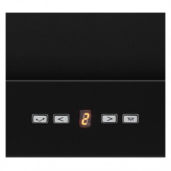  Вытяжка Krona Kamilla TK 600 Black (1 мотор) 