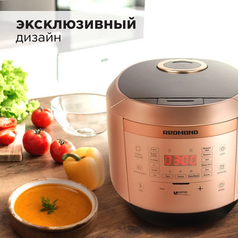  Мультиварка REDMOND RMC-450 бронза 