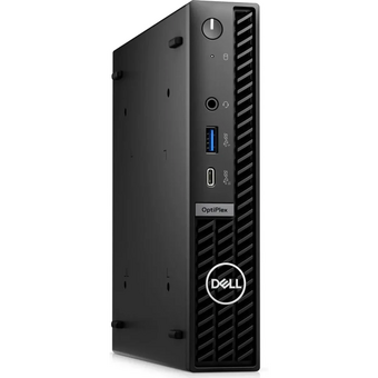  Неттоп Dell Optiplex 7020-3850 Intel Core i3 14100T, DDR5 8ГБ, 512ГБ(SSD), Intel UHD Graphics 730, Linux Ubuntu, черный 