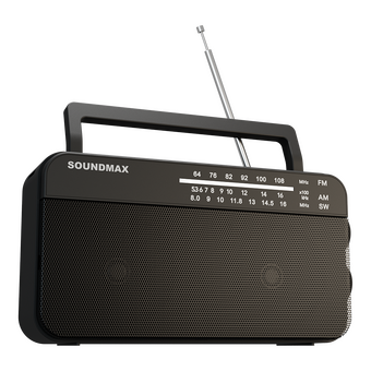  Радиоприемник SOUNDMAX SM-RD2123UB чёрный 