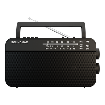  Радиоприемник SOUNDMAX SM-RD2123UB чёрный 