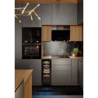  Духовой шкаф LEX EDP 610 BL Wide Series черный 